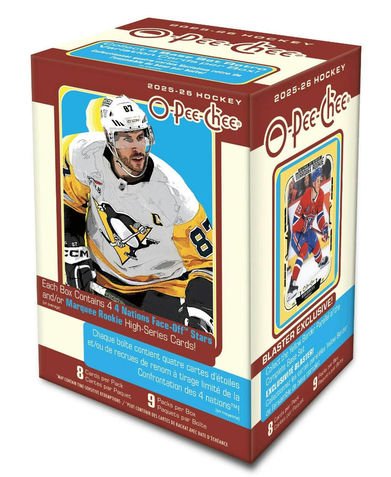 2025-26 Upper Deck O-Pee-Chee Hockey Blaster Box
