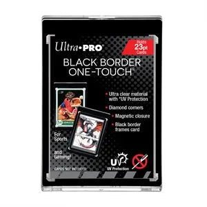 Card Storage: UV One-Touch Magnetic Holder: 23PT Standard Size: Black Border (EN)