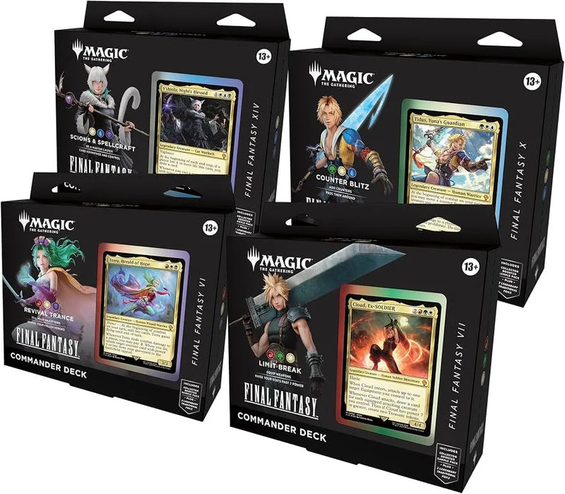 MTG Final Fantasy Commander Decks — Magic: The Gathering