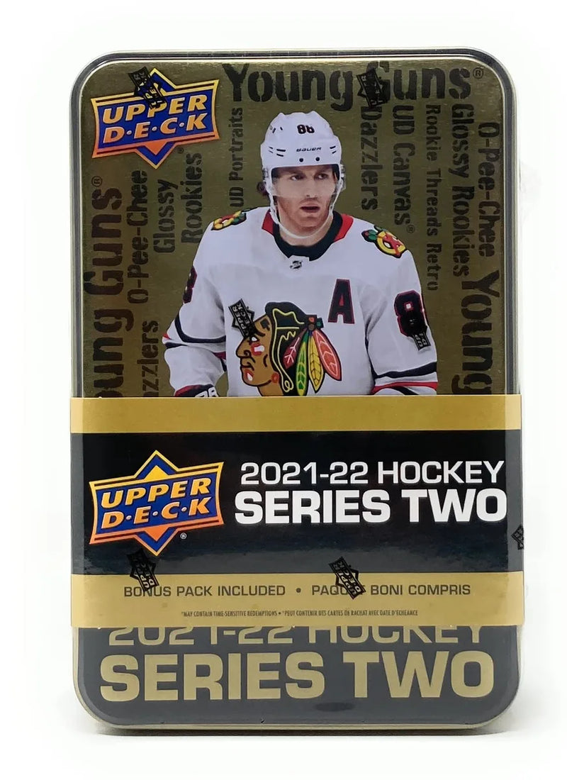 Upper Deck: 2021-22 Series 2 Hockey Tin Box