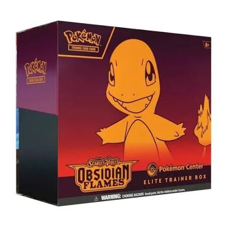Pokémon Obsidian Flames Pokémon Center Elite Trainer Box
