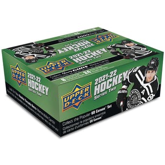 2021-22 Upper Deck Hockey Series 2 Retail Box
