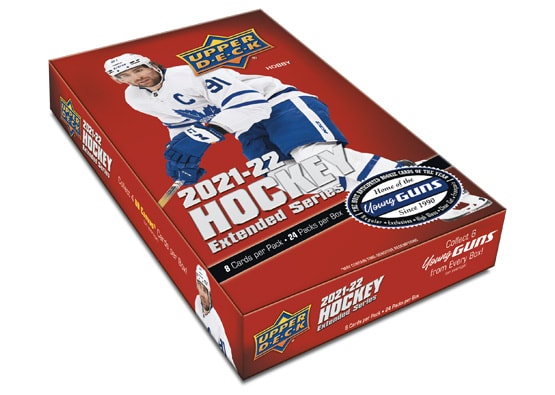 2021-22 Upper Deck Hockey Extended Series Hobby Box