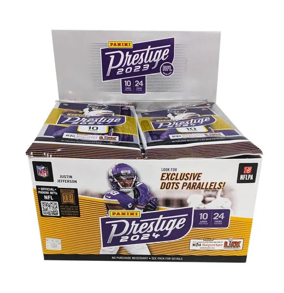 Panini Prestige NFL Football: 2024 Retail Box