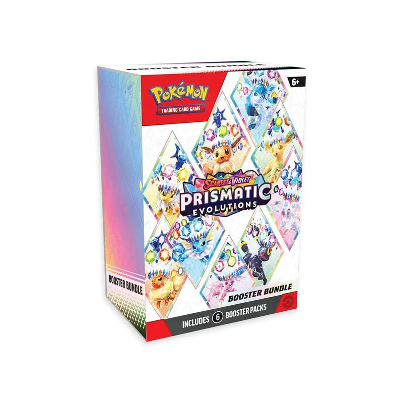 Pokemon Scarlet and Violet: Prismatic Evolutions Booster Bundle