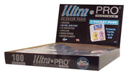 Ultra Pro 3-Pocket Platinum Page for 4" X 6" Photos 100ct