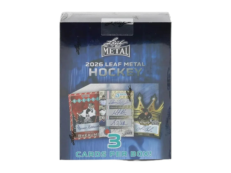 2025-26 Leaf Metal Hockey Hobby Box