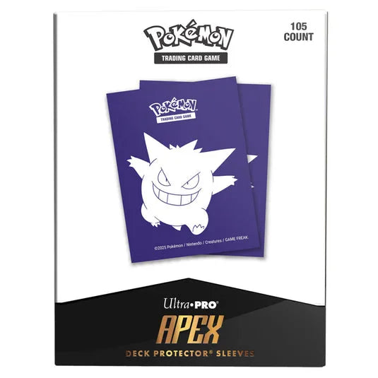 Ultra Pro Elite Series Pokemon TCG Gengar: Apex Deck Protector Sleeves (105 Count)