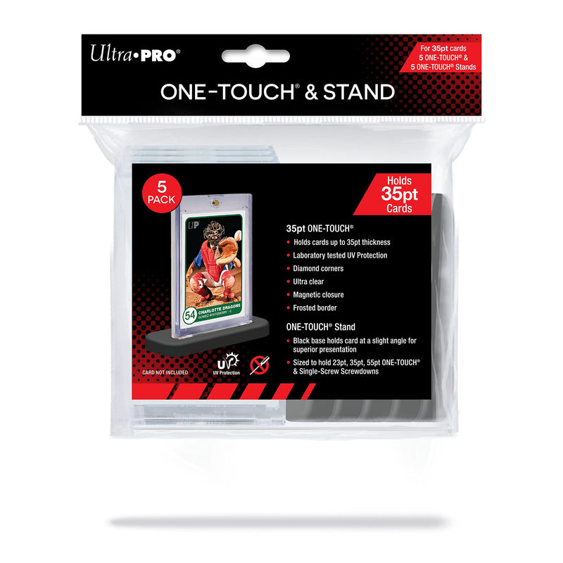Ultra Pro 35pt One-Touch & Stand (5pk)