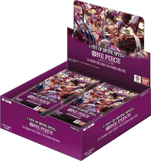 One Piece Card Game OP-11 A Fist of Divine Speed - Booster Box