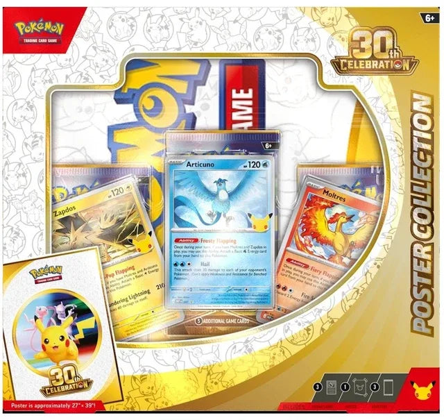 Pokemon: 30th Celebration Poster Collection Case