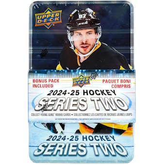 2024-25 Upper Deck Series 2 Hockey Retail Tin