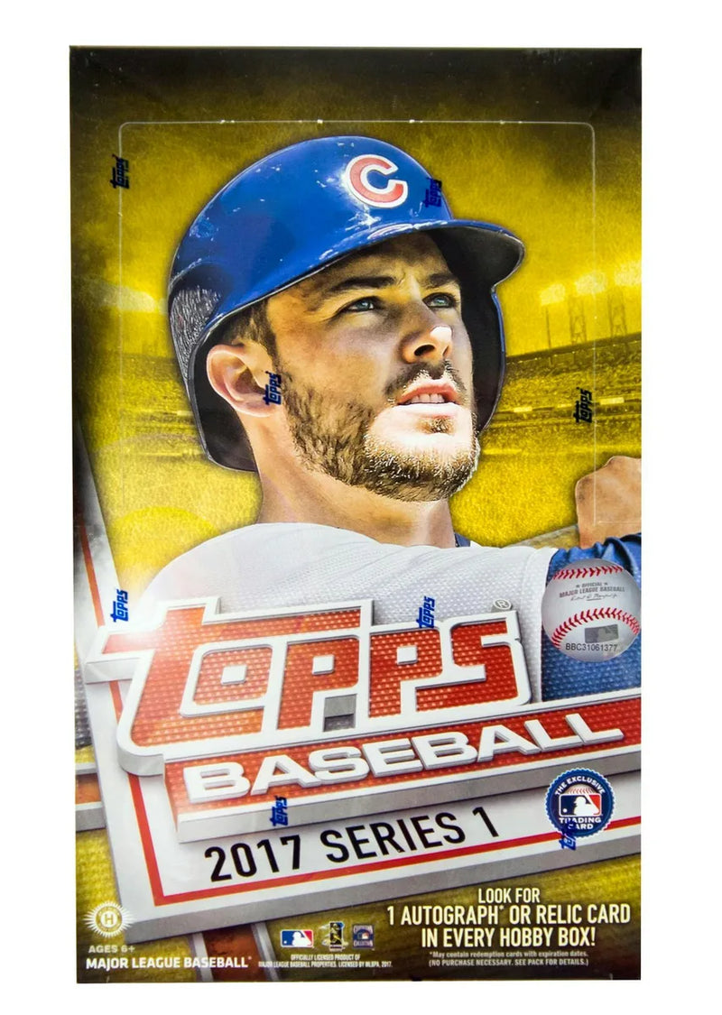 Topps 2017 Baseball Series 1 Hobby Box – 36 Packs Sealed