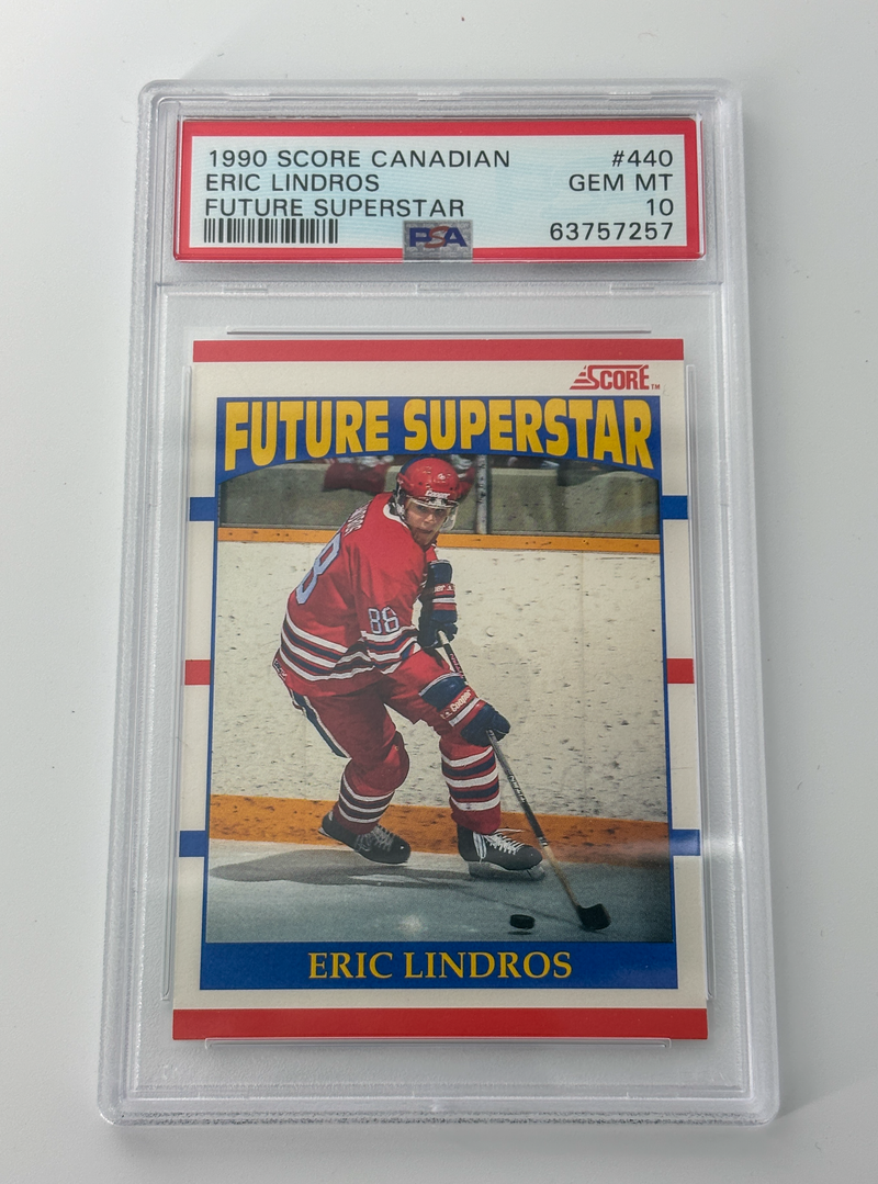 1990 Score Canadian Eric Lindros Future Superstar #440