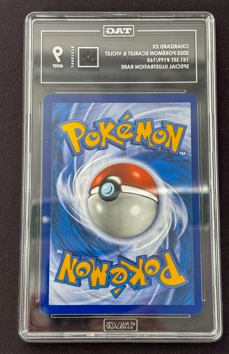 2023 Pokemon 151 Charizard #199 TAG 9