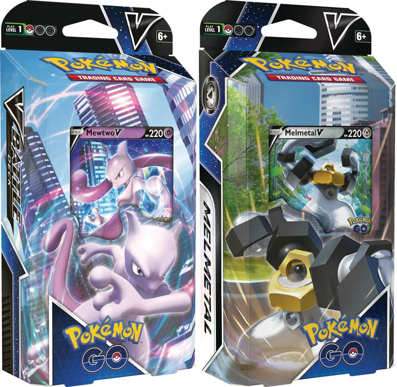 Pokemon TCG: Pokemon GO V Battle Deck - Mewtwo or Melmetal