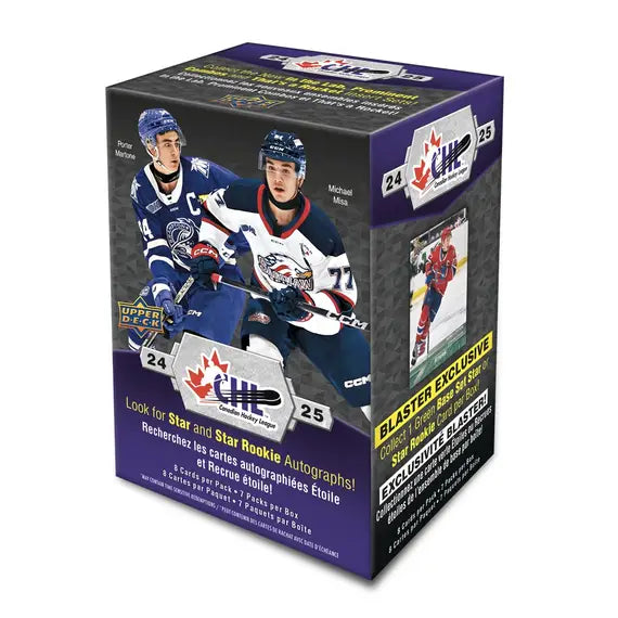 2024-25 Upper Deck CHL Blaster Box