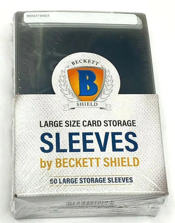 Beckett Shield Semi-Rigid Card Savers 50ct — Grading Ready