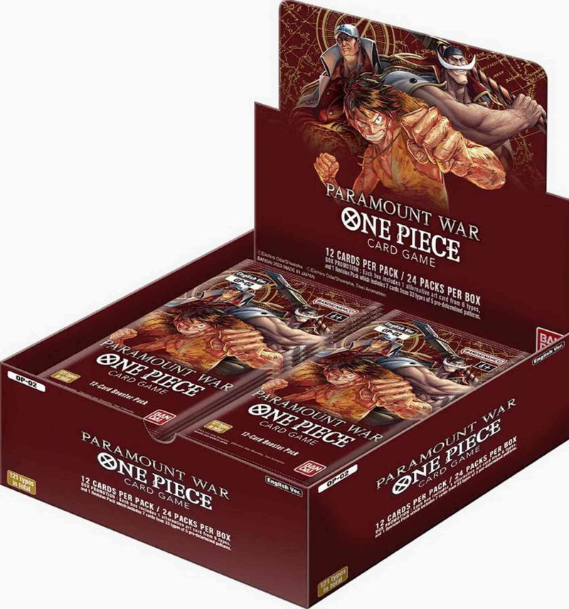 One Piece Card Game OP-02 Paramount War - Booster Box