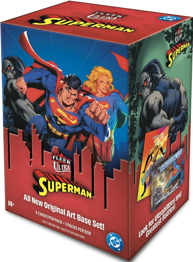 Upper Deck Fleer Ultra Superman Blaster Box (18 Packs)