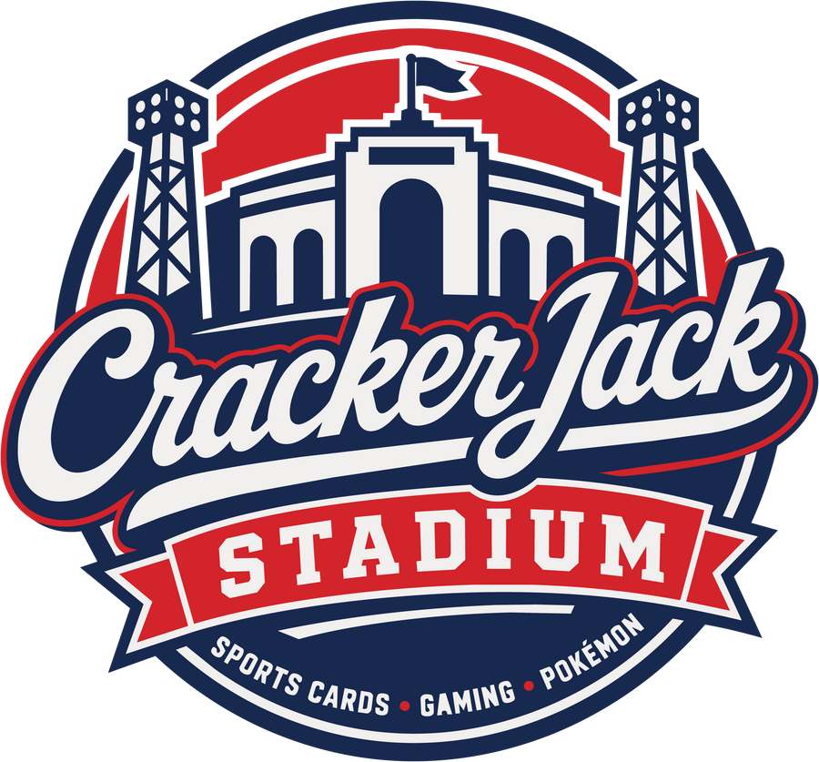 Cracker Jack Stadium logo for sports cards, gaming and Pokémon in Welland, Ontario