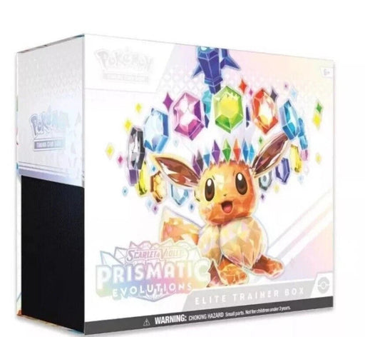 Pokemon Scarlet and Violet: Prismatic Evolutions Elite Trainer Box