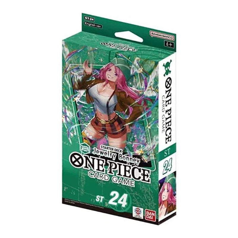 ONE PIECE Card Game Green Jewelry Bonney ST-24 Starter Deck