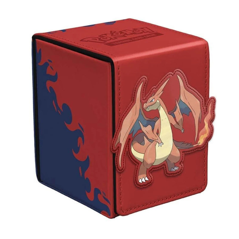 Pokémon Mega Charizard Y Alcove Flip 100 Deck Box