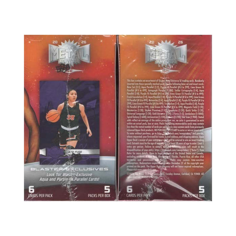 Upper Deck Metal Universe SE Multi-Sport Blaster Box (30 Packs)