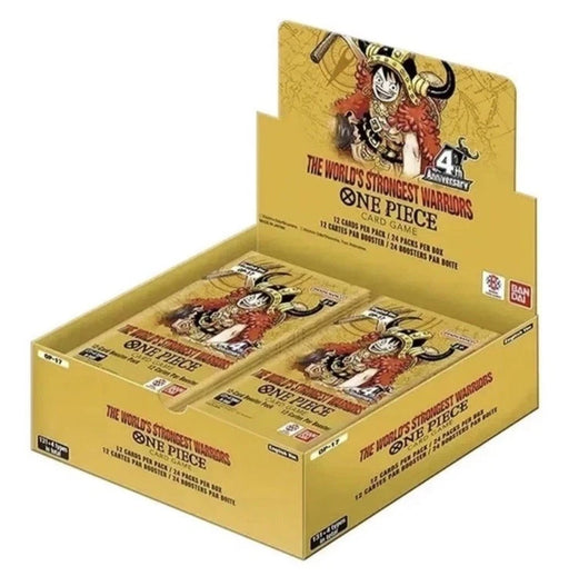 Bandai One Piece Card Game: OP-17 World's Strongest Warriors Booster Box (24 Packs)