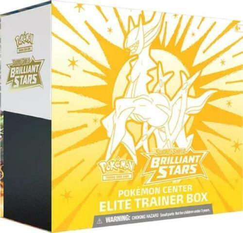 Pokemon Trading Card Game: Sword and Shield Brilliant Stars Elite Trainer Box