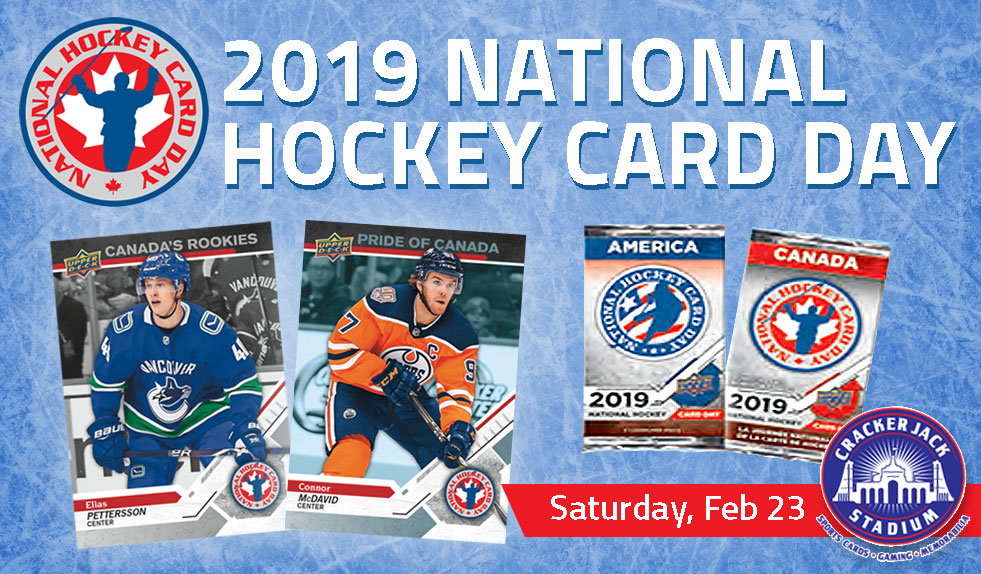 2019 National Hockey Card Day at Crackerjack Stadium Saturday