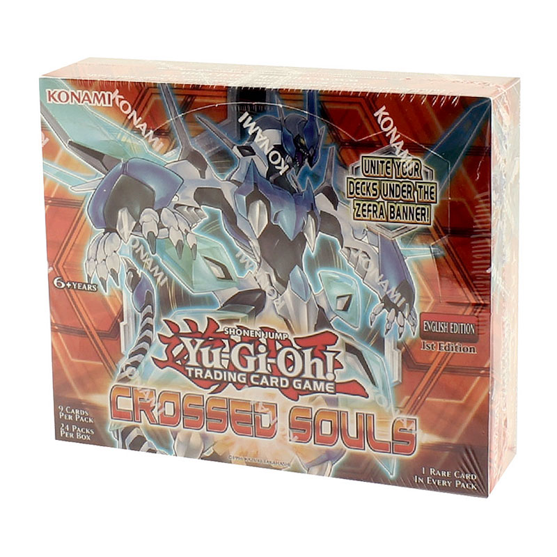 Yu-Gi-Oh Crossed Souls 1st Edition Booster Box, 24/Pack