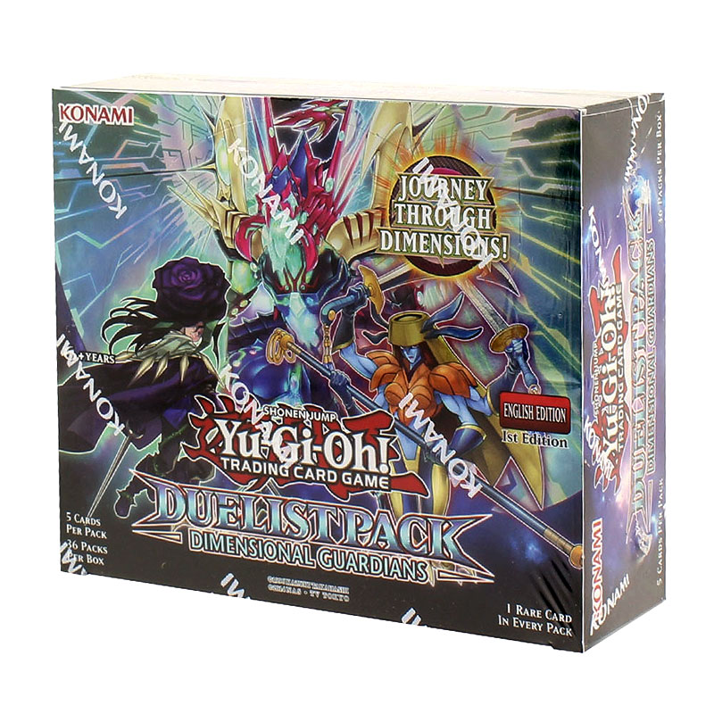 Yu-Gi-Oh Duelist Pack: Dimensional Guardians 1st Edition Booster Box ...