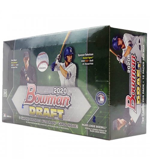 2020 Bowman Draft Baseball Super Jumbo Box