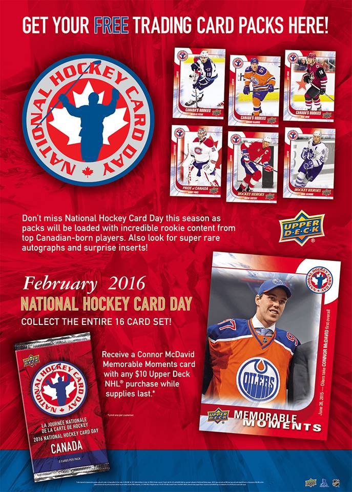 National Hockey Card Day at Crackerjack Stadium - Sat Feb 6, 2016